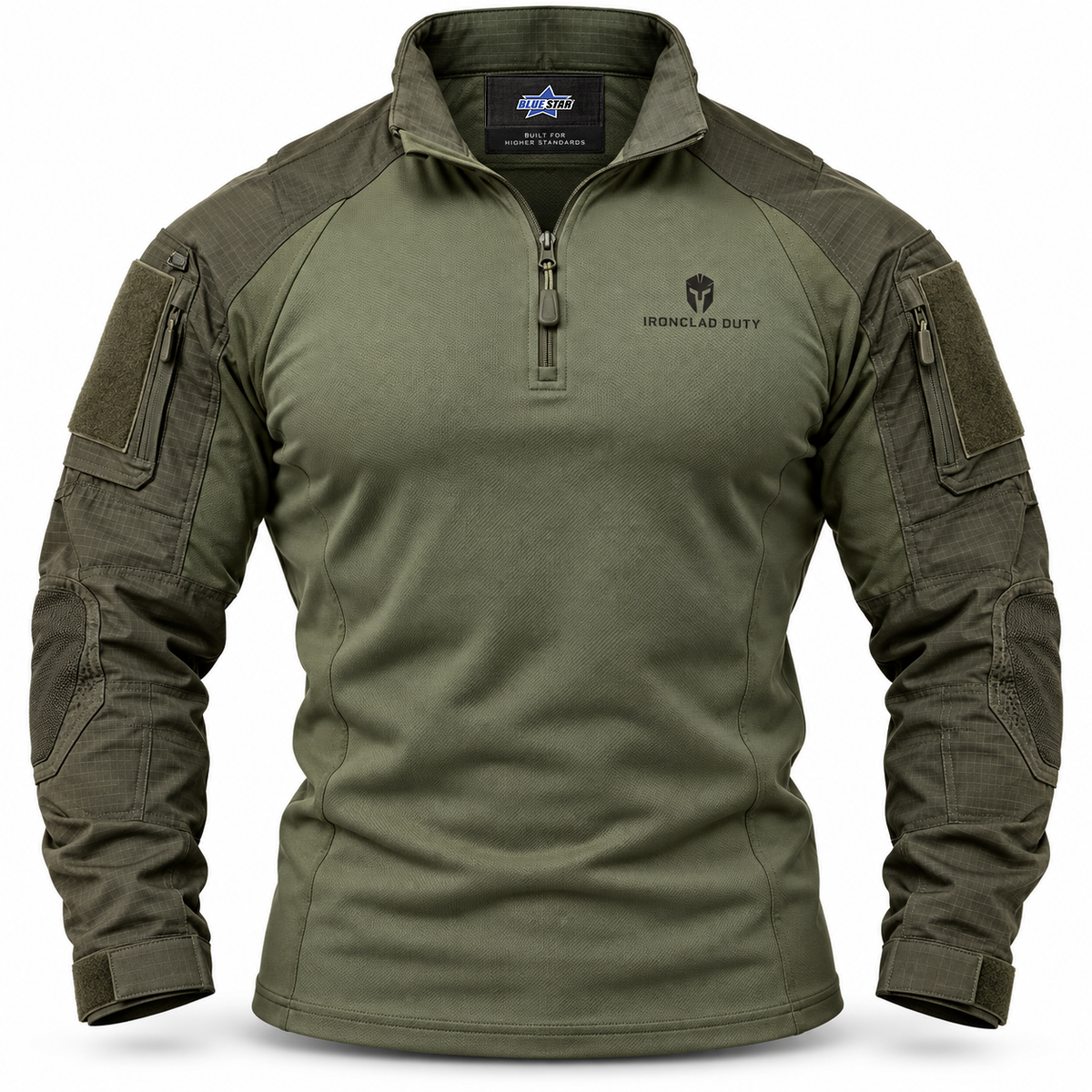 Custom Manufactured Combat Camouflage Tactical Military Uniform - Khaki & Gold