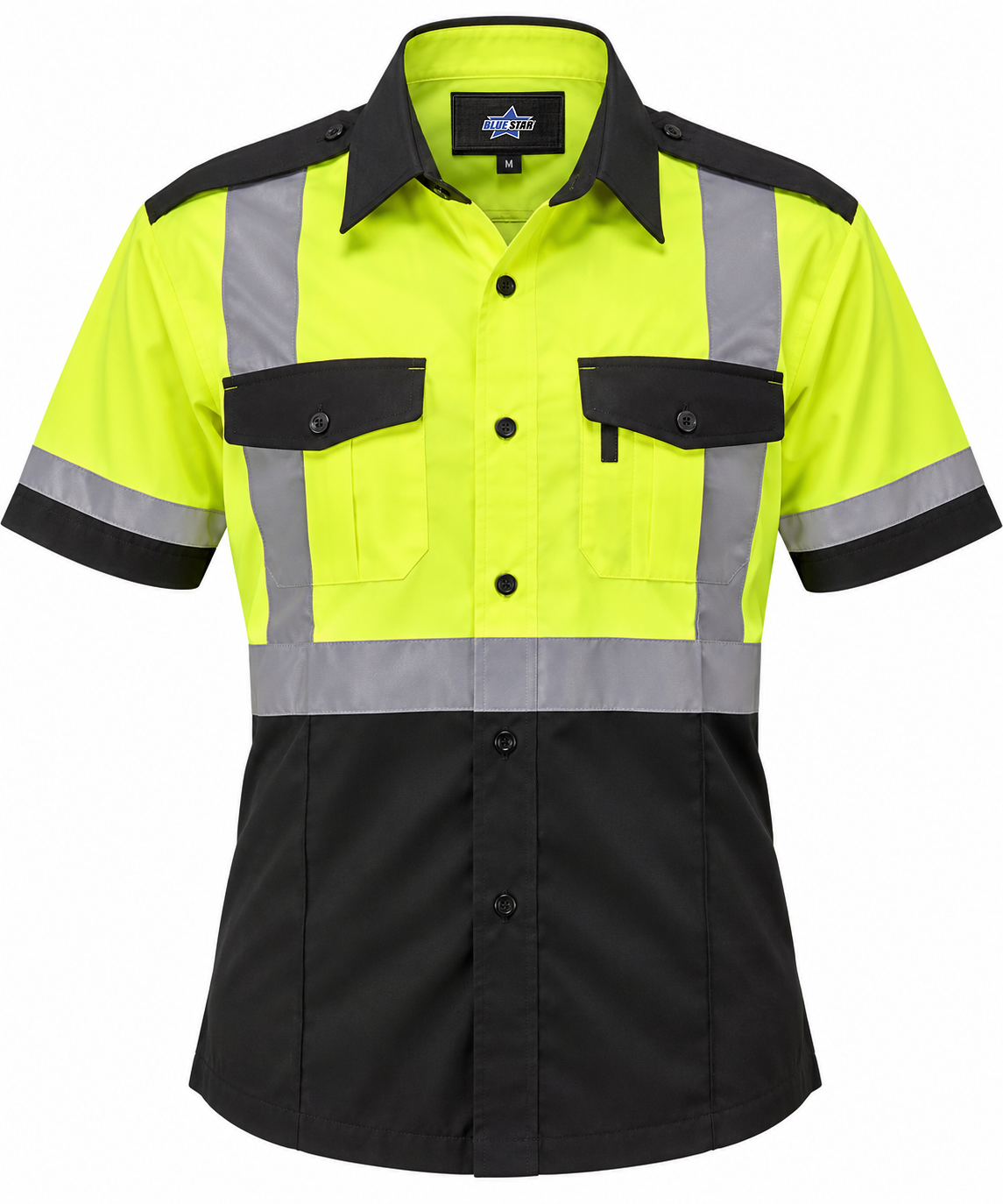 Custom Manufactured Tactical Law Enforcement Duty Shirt & BDU - Yellow & Grey
