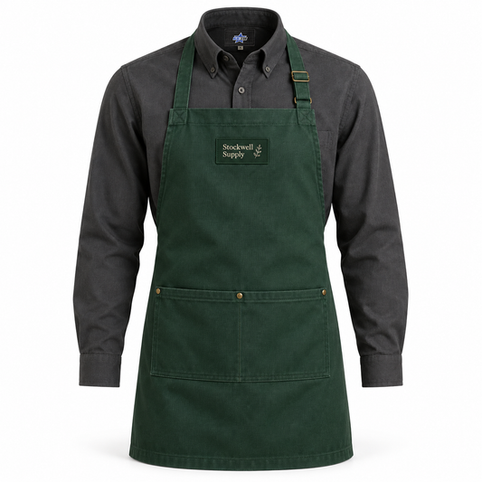 Custom Manufactured Retail Store Staff Service Uniform - Olive & Charcoal
