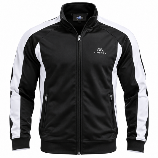 Custom Manufactured Classic Academic School Uniform Blazer - White & Black