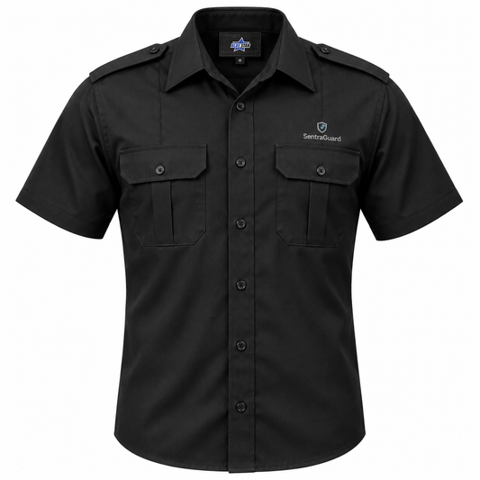 Custom Manufactured Professional Security Officer Duty Uniform - Grey & Black