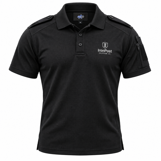 Custom Manufactured Professional Security Officer Duty Uniform - Light Grey & Black