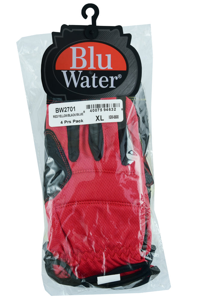BW2701 4 Pack Multi/General Purpose Gloves-Universal Gloves-Daniel Smart Mfg - Retail