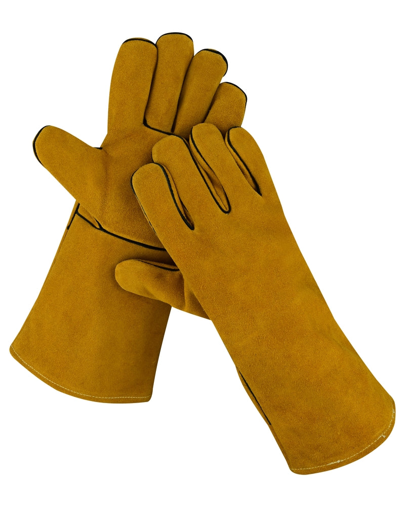 BW2710 Gold Hands-Welding Gloves-Daniel Smart Mfg - Retail