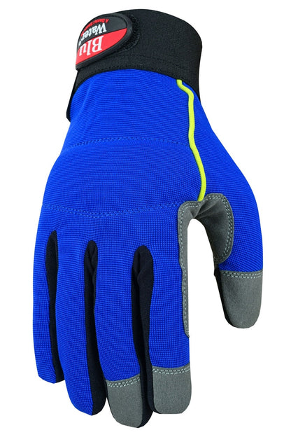BW2715 Work Slingers - Blue-Universal Gloves-Daniel Smart Mfg - Retail