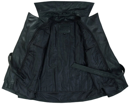 BSM1161 Elan Women’s Leather Jacket Black