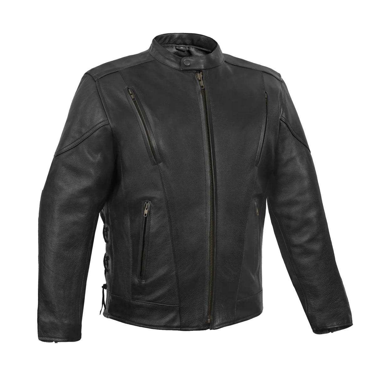 BSM1113 Men's Vented M/C Jacket Side Laces