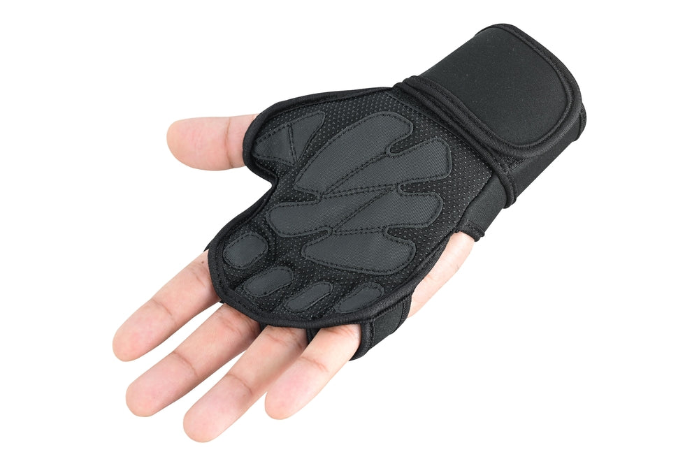 Full Life Black Cross Training Gym Glove-Safety Gloves-Daniel Smart Mfg - Retail