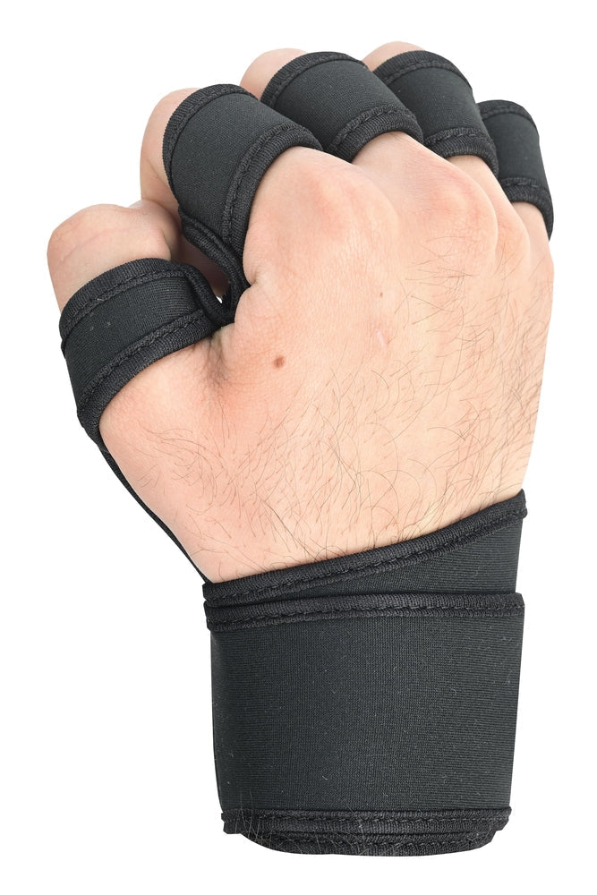 Full Life Black Cross Training Gym Glove-Safety Gloves-Daniel Smart Mfg - Retail