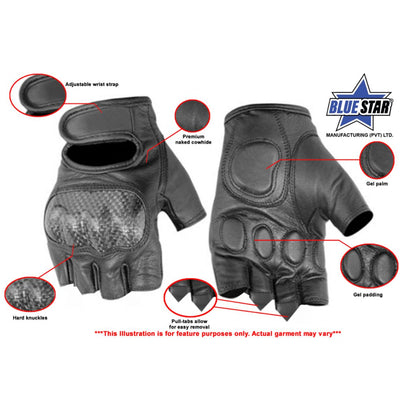 BSM3313 Sporty Fingerless Glove