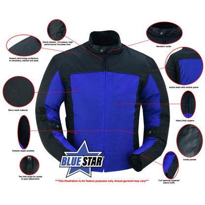 BSM1163 Cross Wind - Blue