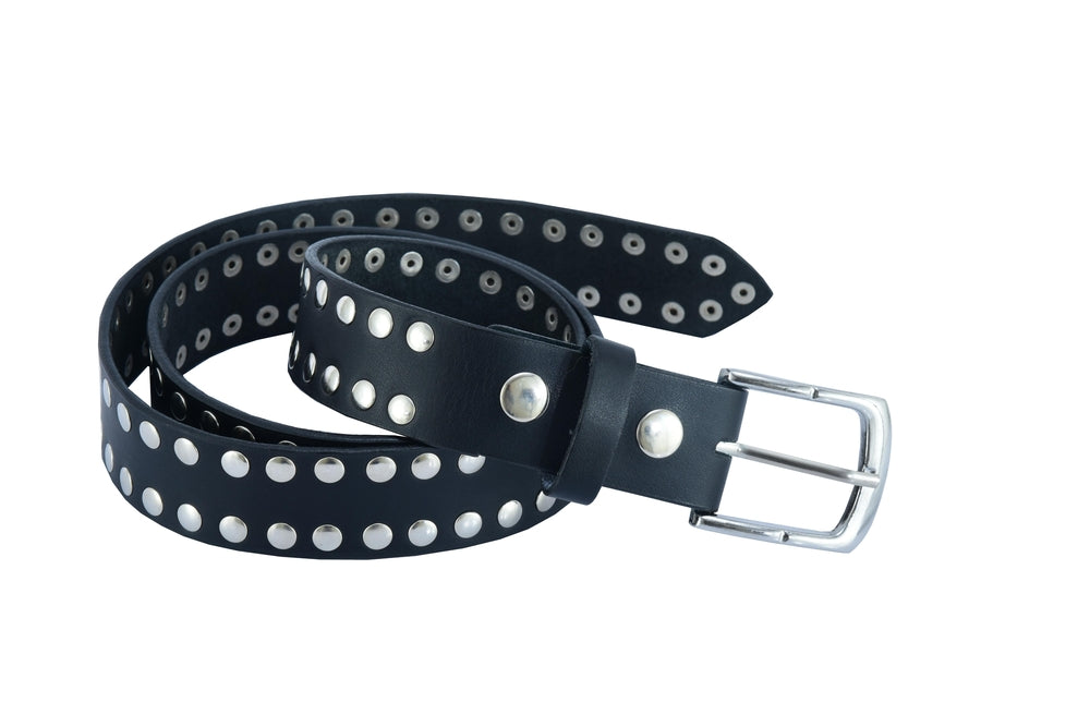 BSMLT2011 Premium Quality Studded Leather Belt