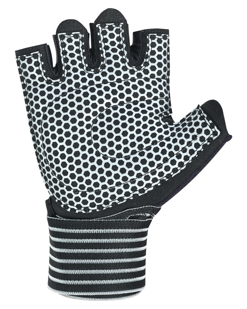 Power Palm Weightlifting and Gym Workout Glove Black-Safety Gloves-Daniel Smart Mfg - Retail