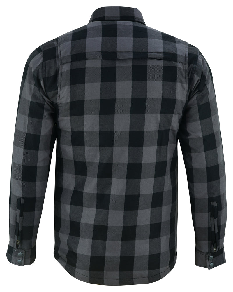 BSM1150 ARMORED FLANNEL SHIRT - GRAY