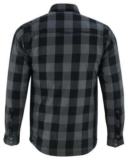 BSM1150 ARMORED FLANNEL SHIRT - GRAY