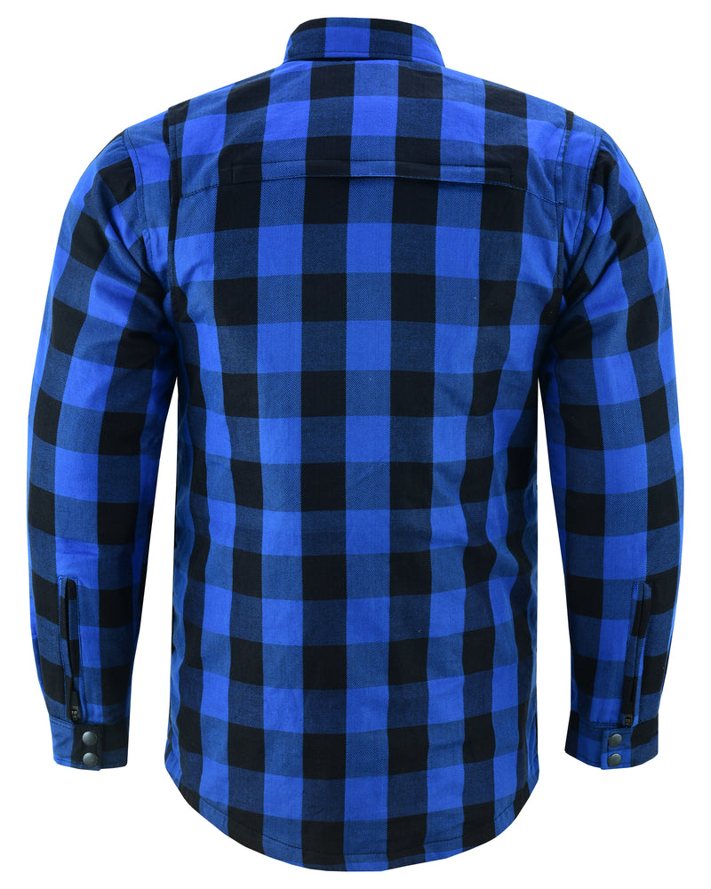 BSM1154 Armored Flannel Shirt - Blue
