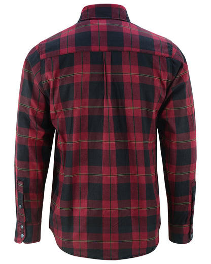 BSM1158 Flannel Shirt - Red and Black