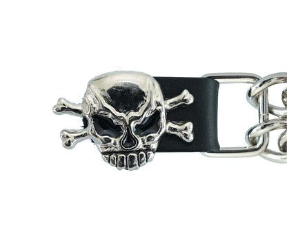 PKV147D Vest Extender - Skull W/Bones