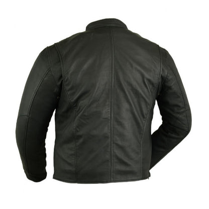 BSM1131 Men's Lightweight Drum Dyed Naked Lambskin Jacket