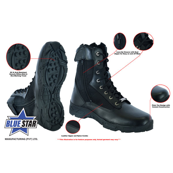 BSM4107 Men's 9'' Tactical Boots