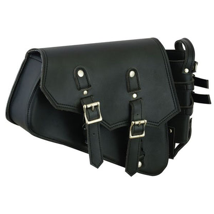 BSM4546 RIGHT SIDE SYNTHETIC LEATHER SWING ARM BAG W/BOTTLE HOLDER