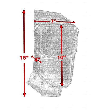 BSM4558 CRASH BAR BAG – LEFT SIDE