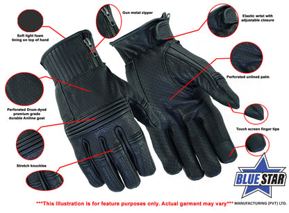 BSM3321 Premium Perforated Operator Glove