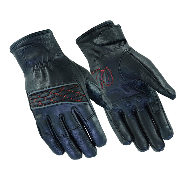 BSM3510 Women's Cruiser Glove (Black / Red)