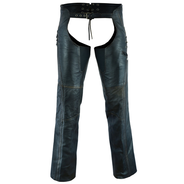 BSM3113 Women's Stylish Lightweight Hip Set Chaps in Lightweight Drum D