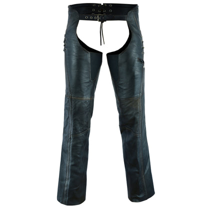 BSM3113 Women's Stylish Lightweight Hip Set Chaps in Lightweight Drum D