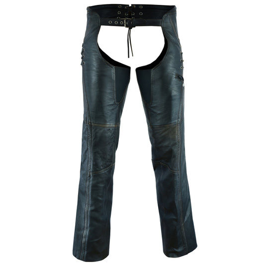 BSM3113 Women's Stylish Lightweight Hip Set Chaps in Lightweight Drum D