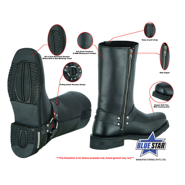 BSM4103 Men's Waterproof Harness Boots