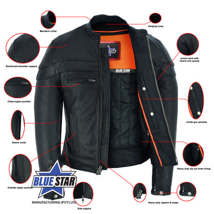 BSM1106 Men's Sporty Scooter Jacket