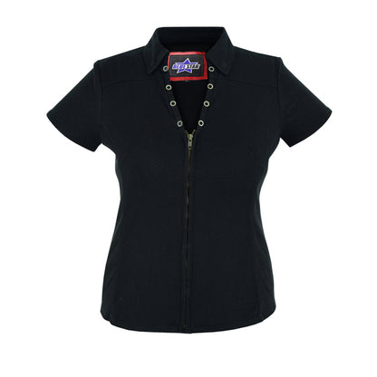 BSM2551 Women's Zip Front Shirt