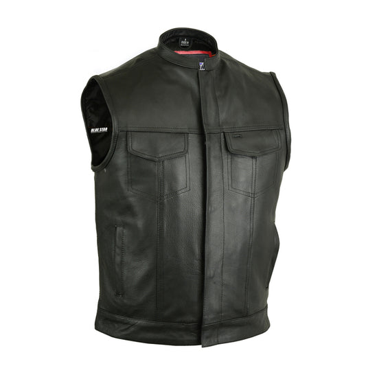 BSM1521 Upgraded Style Gun Pockets, Hidden 10'' Gun Metal Zipper, Side