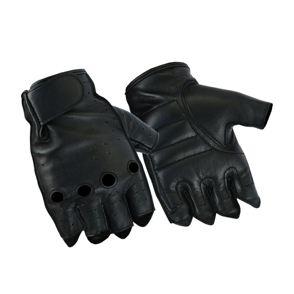 BSM3350 Men's Advance Deer Skin Fingerless Gloves