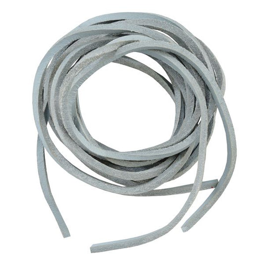 BSM4709 6' FEET LEATHER LACES - WHITE