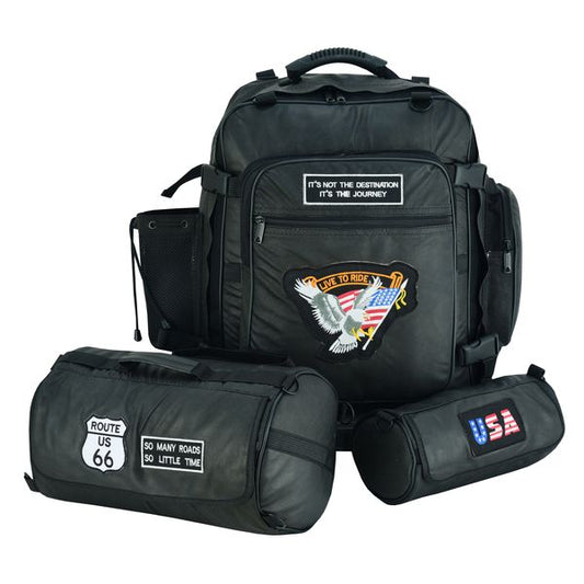 BSM4520 THREE PIECE SISSY BAR BACK PACK