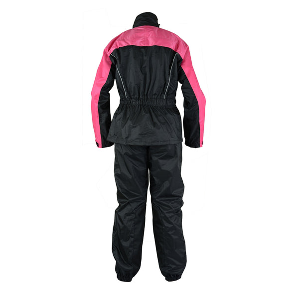 BSM3701 Women's Rain Suit (Hot Pink)