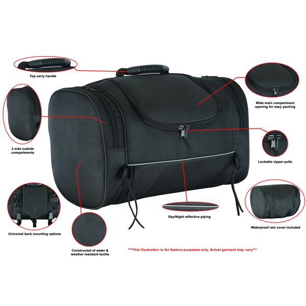 BSM4526 SISSY BAR CARRY BAG