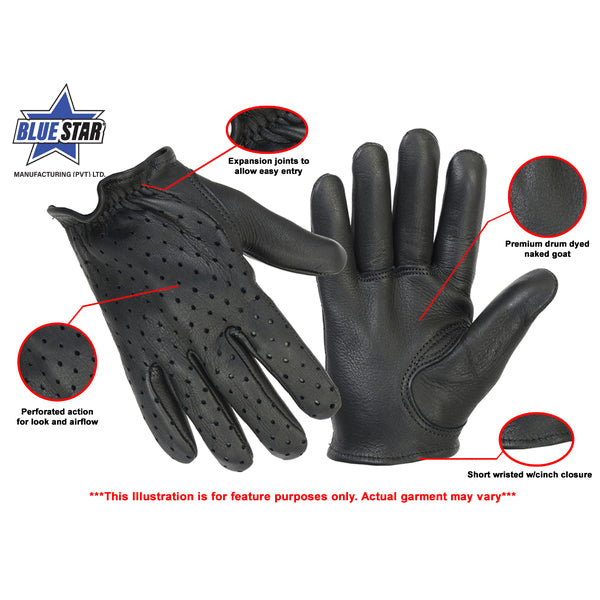 BSM3331 Perforated Police Style Glove