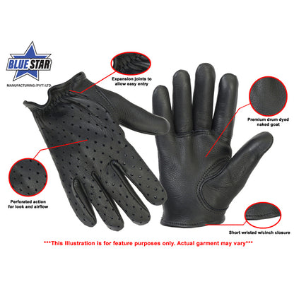BSM3331 Perforated Police Style Glove