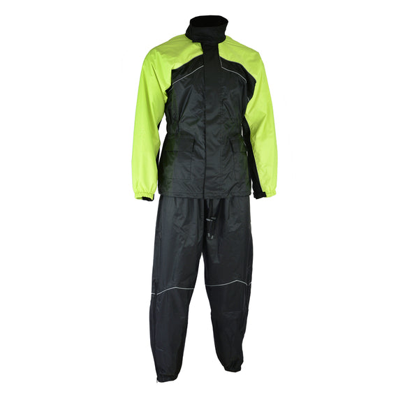 BSM3703 Rain Suit (Hi-Viz Yellow)