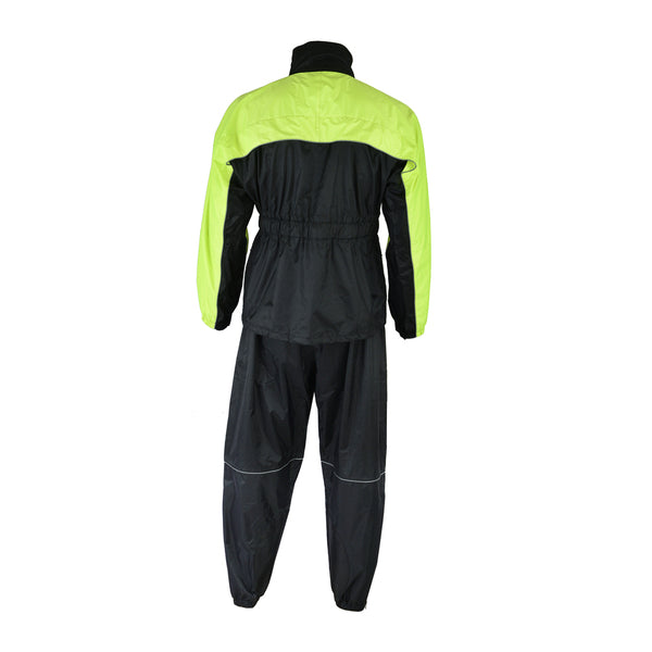 BSM3703 Rain Suit (Hi-Viz Yellow)