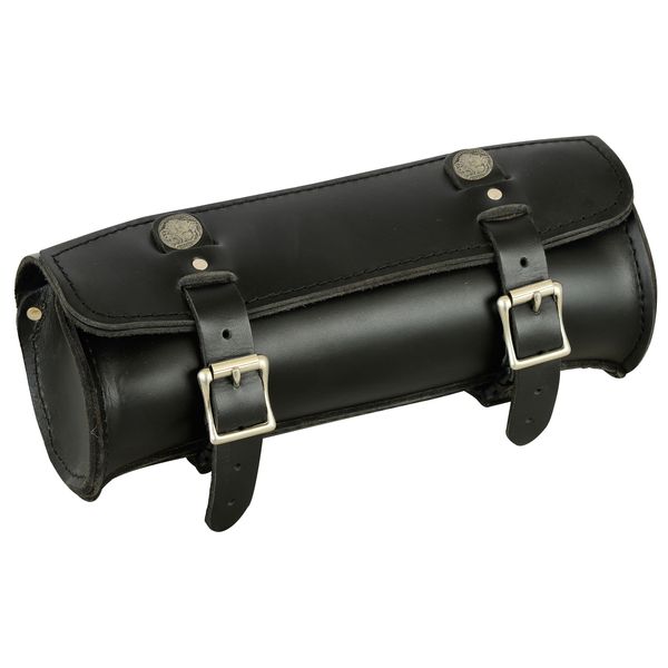 BSM4515 PREMIUM LARGE LEATHER ROUND TOOL BAG