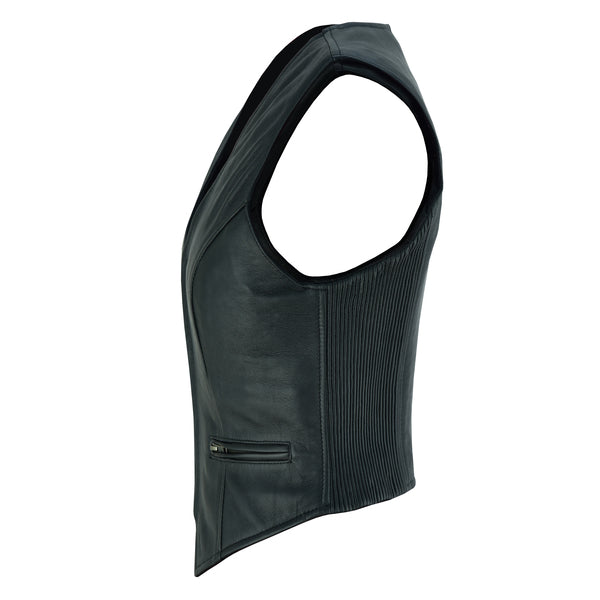 BSM2508 Women's Stylish Lightweight Zipper Front Vest