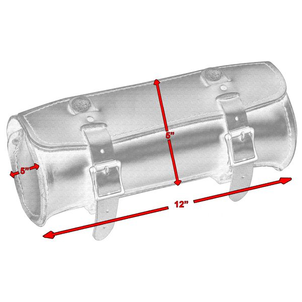 BSM4515 PREMIUM LARGE LEATHER ROUND TOOL BAG