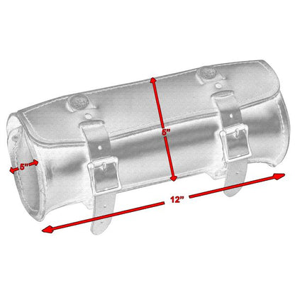 BSM4515 PREMIUM LARGE LEATHER ROUND TOOL BAG