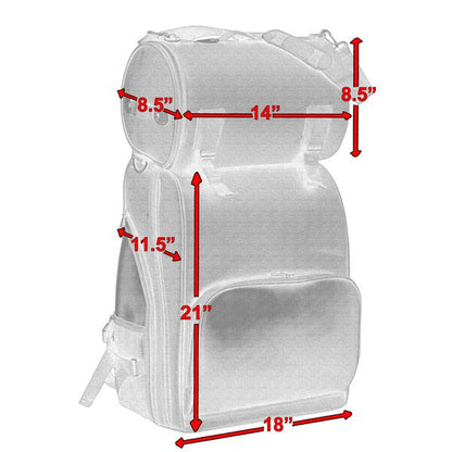 BSM4519 UPDATED TOURING SISSY BAR BAG