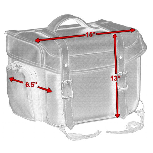 BSM4527 SMALL SISSY BAR BAG - COOLER INSERT